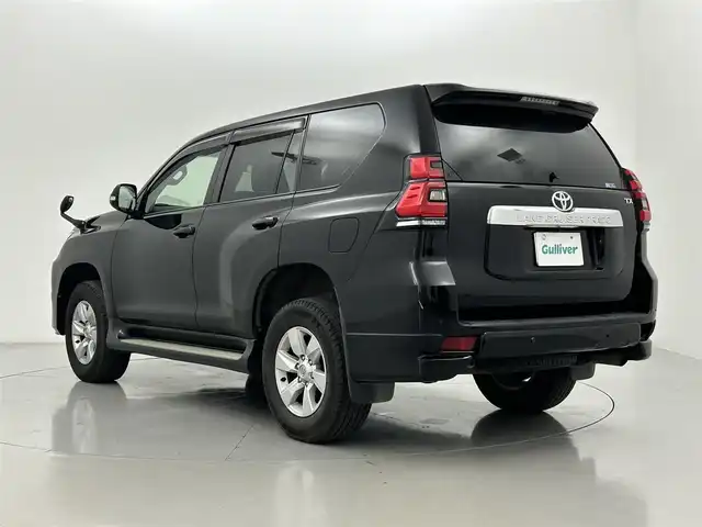 トヨタ ランドクルーザー プラド TX 熊本県 2022(令4)年 3.2万km ブラック ワンオーナー　/純正9インチナビ（ＣＤ・ＤＶＤ・フルセグ・ＢＴ）/バックカメラ　/前後ドライブレコーダー　/ビルトインＥＴＣ　/前後クリアランスソナー　/レーダークルーズコントロール　/純正前後エアロ　/純正フロアマット/純正17インチAW/ヘッドライトウォッシャー/オートライト/オートマチックハイビーム/LEDヘッドライト/スマートキー/プッシュスタート/保証書　/取扱説明書