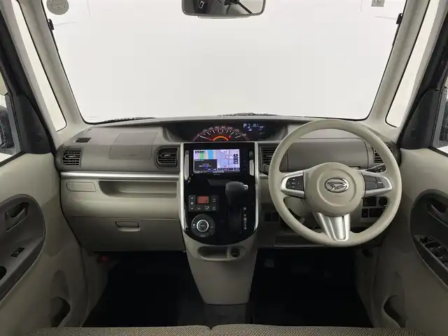 ダイハツ タント X SA Ⅲ 大分県 2017(平29)年 9.8万km プラムブラウンクリスタルマイカ 社外ナビ【MDV-D5048TW】/バックカメラ/片側パワースライドドア/運転席シートヒーター/リアコーナーセンサー/オートライト/オートハイビーム/衝突軽減ブレーキ/横滑り防止システム/ベンチシート/Bluetooth/プッシュスタート/スマートキー