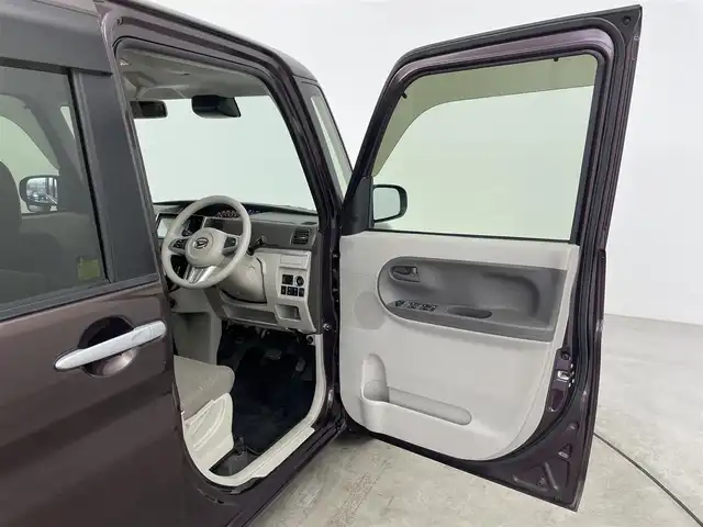 ダイハツ タント X SA Ⅲ 大分県 2017(平29)年 9.8万km プラムブラウンクリスタルマイカ 社外ナビ【MDV-D5048TW】/バックカメラ/片側パワースライドドア/運転席シートヒーター/リアコーナーセンサー/オートライト/オートハイビーム/衝突軽減ブレーキ/横滑り防止システム/ベンチシート/Bluetooth/プッシュスタート/スマートキー