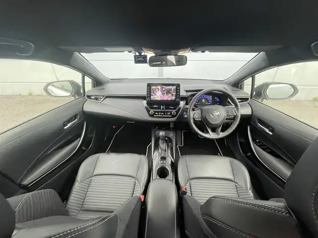 トヨタ カローラツーリング ハイブリッド ダブルバイビー 千葉県 2022(令4)年 2.8万km プラチナホワイトパールマイカ ワンオーナー/衝突軽減ブレーキ/純正９インチナビ/バックカメラ/フルセグＴＶ/ＥＴＣ/ＢＳＭ/シートヒーター/ステアリングヒーター/置くだけ充電/ＬＥＤヘッドライト/オートライト/コーナーセンサー