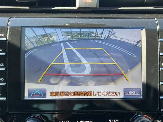 トヨタ カムリ WS 岐阜県 2019(平31)年 4.6万km プラチナホワイトパールマイカ 登録時走行距離45835km/純正８型ナビ/フルセグＴＶ/バックカメラ/クルーズコントロール/ドライブレコーダー/前後コーナーセンサー/レーンキープアシスト/ハーフレザーシート/ビルトインＥＴＣ/ドアバイザー/ＬＥＤヘッドライト/オートライト/オートマチックハイビーム/フロントフォグランプ/プッシュスタート/スマートキー/スペアキー/純正アルミホイール/社外フロアマット/アイドリングストップ