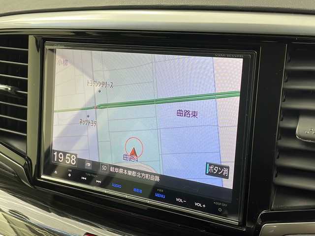 ホンダ オデッセイ ハイブリッド アブソルートセンシングEXパック 岐阜県 2016(平28)年 6.9万km クリスタルブラックパール ホンダセンシング/・衝突軽減ブレーキ/・オートクルーズコントロール/・先行車発信お知らせ機能/・路外逸脱抑制システム/・ブラインドスポットシステム/・標識認知機能/純正ナビ/（BT/フルセグTV/CD/DVD/HDMI/USB/SD）/両側パワースライドドア/AC電源1500W/バックカメラ/ドライブレコーダー前後/ETC/ハーフレザー/パワーシート（運転席）/オットマン/フォグランプ/LEDヘッドライト/オートライト/革ステアリング/ステアリングスイッチ/スマートキー/プッシュスタート/スペアキー/ドアバイザー/サイドカーテンエアバッグ/アイドリングストップ