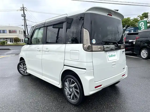 スズキ スペーシア カスタム TS 鳥取県 2013(平25)年 6.6万km パールホワイト ターボ車/ワンオーナー/社外ナビ／フルセグ／ＤＶＤ／ＣＤ／ＢＴ/バックカメラ・ＥＴＣ/両側パワースライド/アイドリングストップ/キセノンライト/フォグライト/純正アルミホイール/プッシュスタート/純正エアロパーツ/ウィンカーミラー/後席ロールサンシェード/フロアマット/ドアバイザー