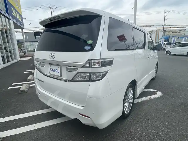 トヨタ ヴェルファイア 2．4Z 熊本県 2012(平24)年 10.6万km ホワイトパールクリスタルシャイン (株)IDOMが運営する【じしゃロン熊本店】の自社ローン専用車両になります/こちらは現金またはオートローンご利用時の価格です。自社ローンご希望の方は別途その旨お申付け下さい./純正ナビ/バックカメラ/ステアリングスイッチ/純正フロアマット/スマートキープッシュスタート/フリップダウンモニター/両側パワースライドドア