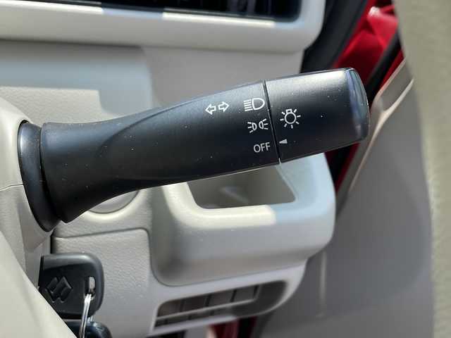 スズキ ワゴンＲ FA 沖縄県 2019(令1)年 7.3万km ピュアレッド 社外CDオーディオ/ドライブレコーダー/リモコンキー/サイドバイザー