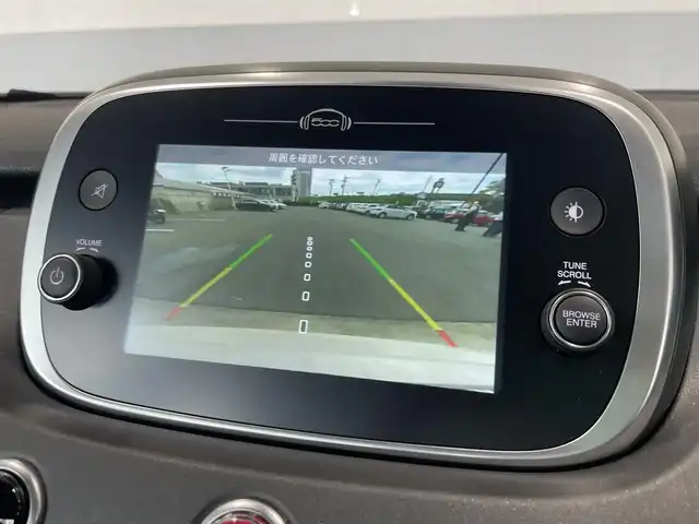 フィアット ５００Ｘ 静岡県 2022(令4)年 2.5万km ベージュ クラッシュミティゲーション/前席シートヒーター/バックカメラ/車線逸脱警報/純正ディスプレイオーディオ/AppleCarPlay/androidauto/Bluetooth/USB/AM/FM/クルーズコントロール/リアコーナーセンサー/ETC