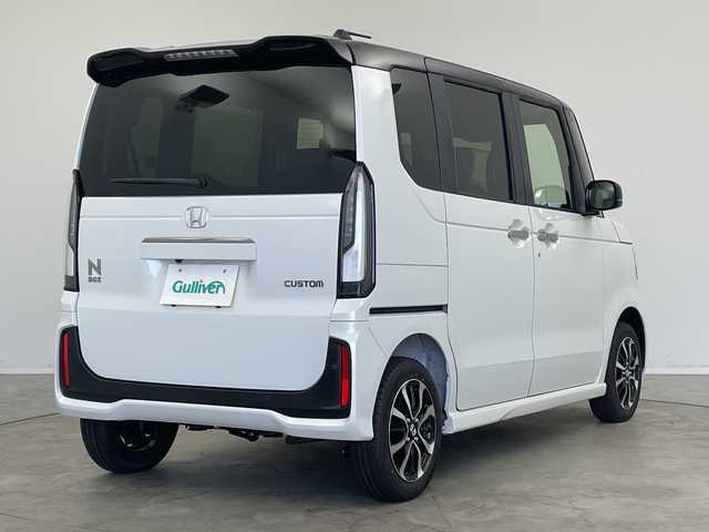ホンダ Ｎ ＢＯＸ カスタム コーディネートスタイル 新潟県 2025(令7)年 0.1千km パールⅡ 4WD/9インチ純正メモリナビ【LXU-242NBi】/フルセグTV/Bluetooth/AppleCarPlay/AndroidAuto/ホンダセンシング/・衝突被害軽減ブレーキ/・先行車発進お知らせ機能/・歩行者事故低減ステアリング/・路外逸脱抑制機能/・標識認識機能/・渋滞追従機能付アダプティブクルーズコントロール/・車線維持支援システム/・誤発進抑制機能/・後方誤発進抑制機能/・近距離衝突軽減ブレーキ/・急アクセル抑制機能/・パーキングセンサーシステム/・オートハイビーム/両側パワースライドドア/ハーフレザーシート/前席シートヒーター/バックモニター/レザーステアリング/ステアリングスイッチ/禁煙車