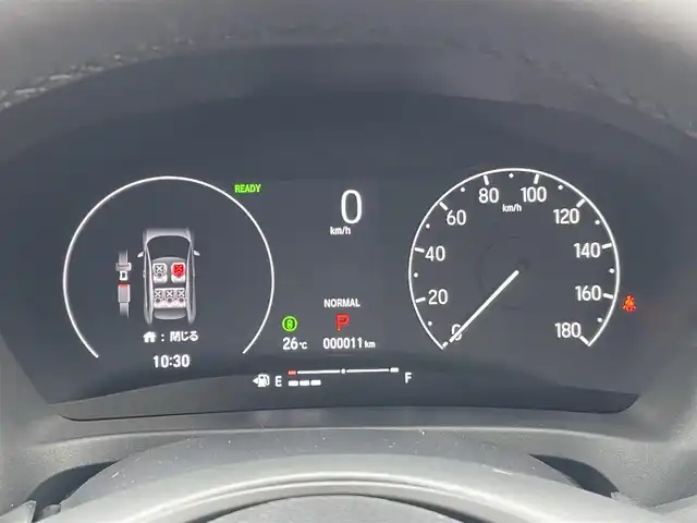 ホンダ ヴェゼル ハイブリッド e:HEV Z 東京都 2025(令7)年 0.1千km クリスタルブラックパール 登録済未使用車 /純正９型コネクトディスプレイナビフルセグ /・BluetoothAudio/・AppleCarPlay＆AndroidAuto/・AM/FM/USB/ハンズフリーパワーバックドア /フルLEDヘッドライト /シーケンシャルターンランプ /ホンダセンシング /（安全運転支援システム）/・衝突軽減ブレーキ/・アダプティブドライビングビーム/・パーキングセンサーシステム/・歩行者事故低減ステアリング/・渋滞追従機能付きクローズコントロール/・路外逸脱抑制機能/ハーフレザーシート/・シートヒーター /ビルトインETC /スマートキー/保証書＆取説