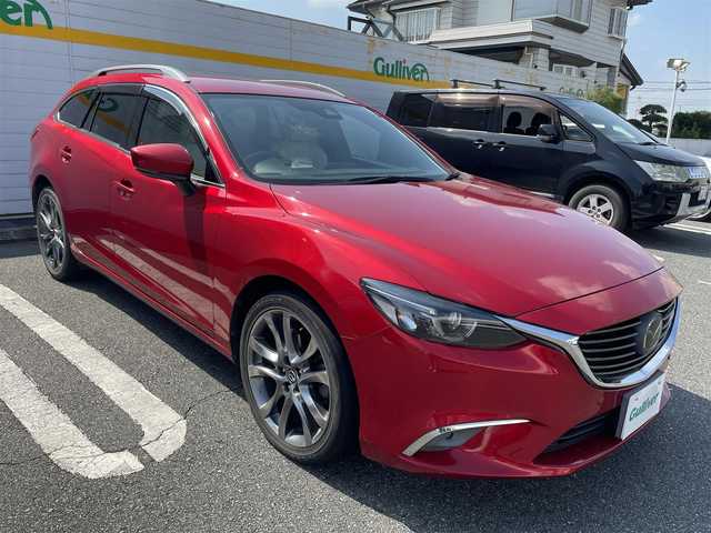 マツダ アテンザ ワゴン XD Lパッケージ 埼玉県 2016(平28)年 9.1万km ソウルレッドプレミアムメタリック 純正メモリナビ/Bluetooth/DVD/フルセグ/ホワイトレザーシート/シートメモリー/シートヒーター/ステアリングヒーター/レーダークルーズコントロール/ディーゼルターボ