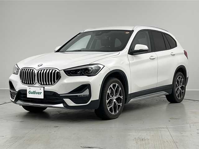 ＢＭＷ Ｘ１ xDrive 18d xライン 茨城県 2021(令3)年 4.6万km パール 純正ナビ　バックカメラ　ＥＴＣ　ドラレコ　ＬＥＤライト　追従クルコン　パワーシート　レザーシート　シートヒーター　衝突被害軽減ブレーキ　横滑り防止装置　純正１８インチアルホイール　コーナーセンサー