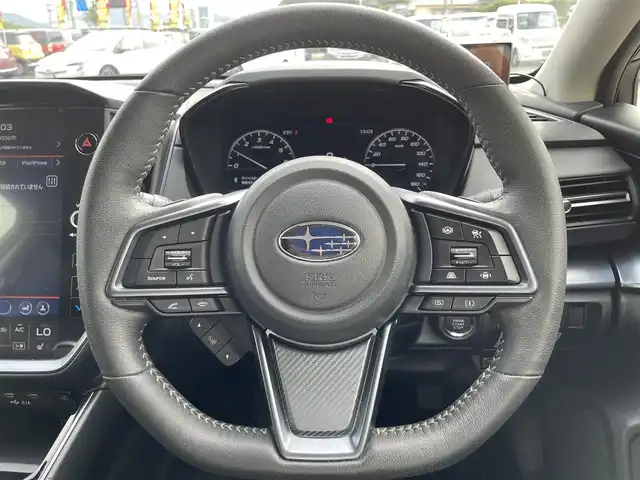 スバル レヴォーグ 1．8GT EX 宮崎県 2021(令3)年 7.6万km クリスタルブラックシリカ 4WD/純正11.6型ナビ/フルセグTV/マルチビューモニター/ビルトインETC/ミラー一体型ドライブレコーダー【前後】/全車速追従機能付クルーズコントロール/アイサイトコアテクノロジー/アイサイトXテクノロジー/アイサイトセイフティプラス/ブラインドスポットモニター/社外デジタルインナーミラー/ターボ/ステアリング連動フルＬＥＤヘッドランプ/LEDフロントフォグランプ/革巻きステアリングホイール/パドルシフト/運転席パワーシート/前席シートヒーター/レザー調シートカバー付/純正17インチアルミホイール/スマートキー/プッシュエンジンスタート/禁煙車