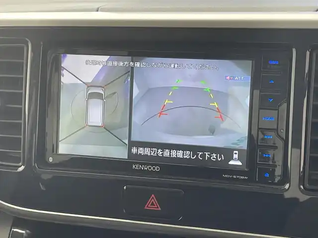 日産 デイズ ルークス X Vセレクション 滋賀県 2017(平29)年 7.2万km ホワイトパール 社外ナビ/（AM/FM/CD/DVD/SD/Bluetooth/USB/フルセグTV）/横滑り防止/アイドリングストップ/電格ミラー/ドライブレコーダー前（SD無し）/ETC/衝突軽減ブレーキ/純正アルミホイール/純正フロアマット/プッシュスタート/保証書/取扱説明書/スペアキー×１