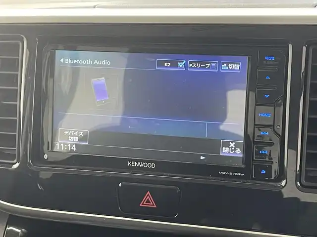 日産 デイズ ルークス X Vセレクション 滋賀県 2017(平29)年 7.2万km ホワイトパール 社外ナビ/（AM/FM/CD/DVD/SD/Bluetooth/USB/フルセグTV）/横滑り防止/アイドリングストップ/電格ミラー/ドライブレコーダー前（SD無し）/ETC/衝突軽減ブレーキ/純正アルミホイール/純正フロアマット/プッシュスタート/保証書/取扱説明書/スペアキー×１