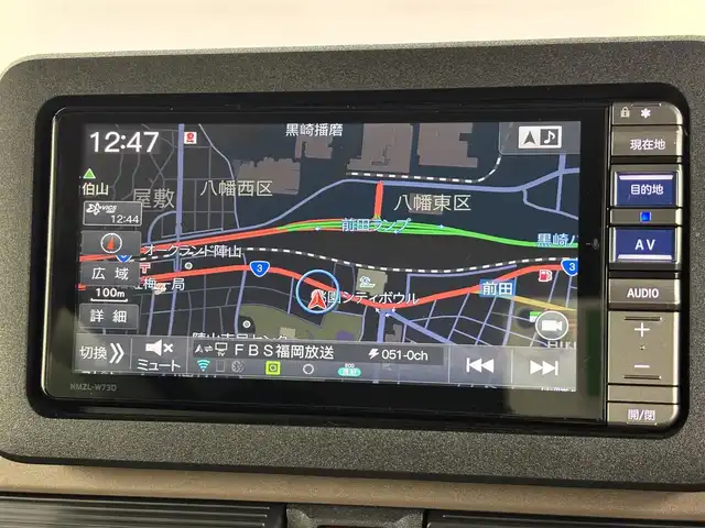 ダイハツ ムーヴ キャンバス セオリー G 山口県 2023(令5)年 1.4万km ブラックマイカメタリック 純正ナビ／フルセグＴＶ　/バックカメラ　/ホッとカップホルダー　/ドライブレコーダー　/コーナーセンサー　/衝突被害軽減ブレーキ　/アイドリングストップ　/両側電動スライドドア　/シートヒーター　/ＬＥＤヘッドライト