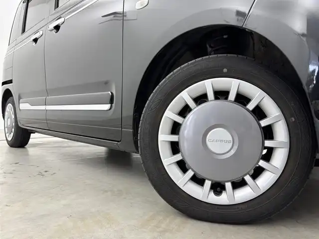 ダイハツ ムーヴ キャンバス セオリー G 山口県 2023(令5)年 1.4万km ブラックマイカメタリック 純正ナビ／フルセグＴＶ　/バックカメラ　/ホッとカップホルダー　/ドライブレコーダー　/コーナーセンサー　/衝突被害軽減ブレーキ　/アイドリングストップ　/両側電動スライドドア　/シートヒーター　/ＬＥＤヘッドライト