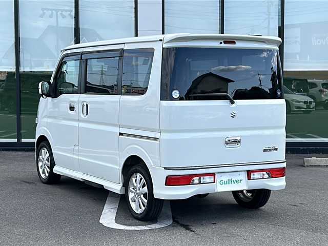 スズキ エブリィ ワゴン 岐阜県 2018(平30)年 0.7万km パールホワイト 登録時走行距離6364km/社外ＳＤナビ/フルセグＴＶ/バックカメラ/両側パワースライドドア/電動オートステップ/ターボ/ドライブレコーダー/純正フロアマット/純正アルミホイール/プッシュスタート/スマートキー/スペアキー/USB/Blue tooth/オートエアコン/ABS/横滑り防止装置/盗難防止装置/オートライト/キセノンヘッドライト/エアバッグ/衝突被害軽減システム