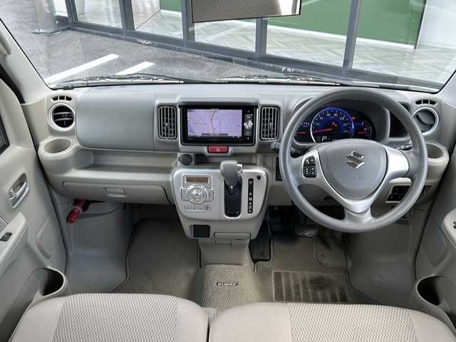 スズキ エブリィ ワゴン 岐阜県 2018(平30)年 0.7万km パールホワイト 登録時走行距離6364km/社外ＳＤナビ/フルセグＴＶ/バックカメラ/両側パワースライドドア/電動オートステップ/ターボ/ドライブレコーダー/純正フロアマット/純正アルミホイール/プッシュスタート/スマートキー/スペアキー/USB/Blue tooth/オートエアコン/ABS/横滑り防止装置/盗難防止装置/オートライト/キセノンヘッドライト/エアバッグ/衝突被害軽減システム