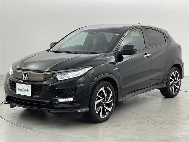 ホンダ ヴェゼル ハイブリッド RS ホンダセンシング 福岡県 2020(令2)年 4.6万km クリスタルブラックパール 純正ナビ（ＢＴ，フルセグＴＶ）　/バックカメラ　/前後ドラレコ　/ビルトインＥＴＣ　/ＡＣＣ　/衝突軽減ブレーキ　/レーンキープ　/ＥＣＯＮ　/パドルシフト　/ハーフレザーシート　/パワーシート　/シートヒーター　/ＬＥＤ