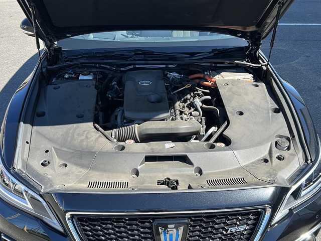 トヨタ クラウン ハイブリッド RS アドバンス 山口県 2019(平31)年 2.1万km プレシャスブラックパール サンルーフ/純正メモリナビ/・フルセグTV/・Bluetooth接続/・バックカメラ/・DVD再生機能有/ワンオーナー/ビルトインETC/ドライブレコーダー/Toyota Safety Sense/・プリクラッシュセーフティ/・レーントレーシングアシスト/・ロードサインアシスト/・レーダークルーズコントロール/・先行車発進告知機能/・ブラインドスポットモニター/・クリアランスソナー/・リヤクロストラフィックアラート/・リヤカメラディテクション/・パーキングサポートブレーキ/・インテリジェントパーキングアシスト/100V電源/USB入力端子/純正フロアマット/ハーフレザーシート/シートヒーター/パワーシートD席/N席/ステアリングヒーター/パワーバックドア/純正18インチアルミホイール/純正LEDライト/オートマチックハイビーム
