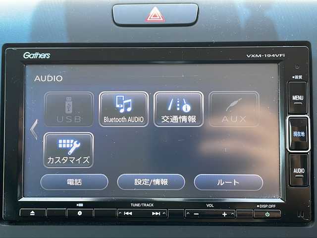 ホンダ フリード ハイブリット EX 静岡県 2019(平31)年 1.8万km モダンスティールM 禁煙/純正7インチナビ/（CD/DVD/AM/FM/BT）/・フルセグTV/・バックカメラ/両側パワースライドドア/ETC/純正ドライブレコーダー/レーンキープアシスト/クルーズコントロール/寒冷地仕様/衝突軽減ブレーキ/LEDヘッドライト/・オートライト/プッシュスタート/・スマートキー