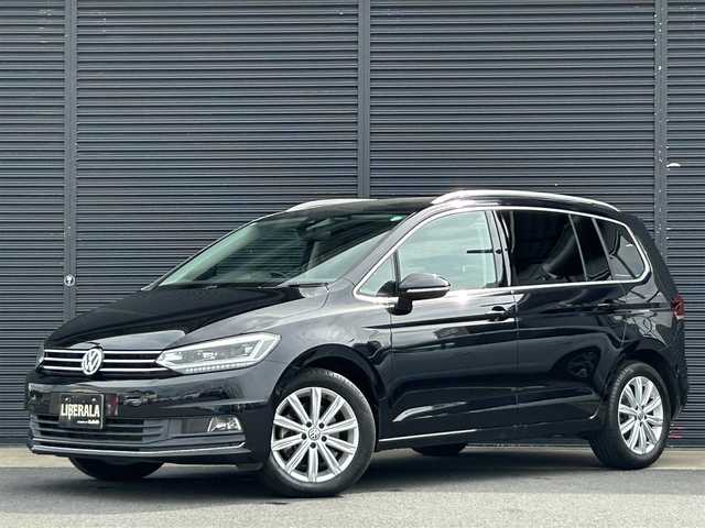 フォルクスワーゲン ゴルフ トゥーラン TDI ハイライン 茨城県 2019(令1)年 3.1万km ディープブラックパールエフェクト ワンオーナー　/テクノロジーＰＫＧ　/・パワーテールゲート/・パークアシスト/・ダイナミックコーナリングライト/DISCOVER Proパッケージ/・DISCOVER Proナビ/ＡＣＣ　/ＬＫＡ　/ＬＣＡ　　/バックカメラ　/フルセグ　/ＢＴ　/シートヒーター　/ＬＥＤライト　/オートハイビーム　/両側電動スライドドア　/禁煙車