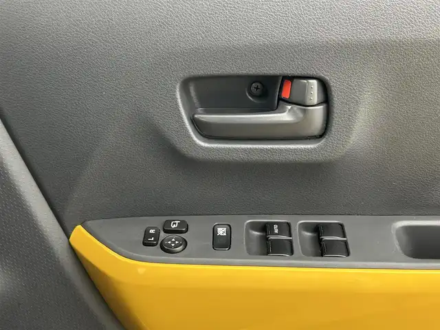 スズキ ハスラー G 熊本県 2018(平30)年 4.7万km アクティブイエロー/ブラック2トーンルーフ ワンオーナー　/禁煙車　/純正ナビKXM-ES02（ＣＤ・ＤＶＤ・フルセグ・ＢＴ・ＳＤ・ｉｐｏｄ・ＵＳＢ）/前後ドライブレコーダー　/前席シートヒーター　/スズキセーフティサポート/・衝突軽減ブレーキ/・誤発進抑制機能/・ふらつき警報機能/横滑り防止/アイドリングストップ/パーキングアシスト/電動格納ミラー/オートライト/ハロゲンヘッドライト/スマートキー/プッシュスタート/スペアキー1本
