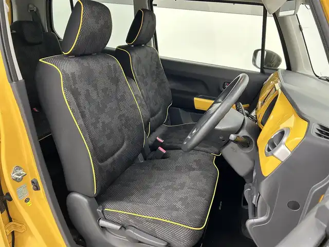 スズキ ハスラー G 熊本県 2018(平30)年 4.7万km アクティブイエロー/ブラック2トーンルーフ ワンオーナー　/禁煙車　/純正ナビKXM-ES02（ＣＤ・ＤＶＤ・フルセグ・ＢＴ・ＳＤ・ｉｐｏｄ・ＵＳＢ）/前後ドライブレコーダー　/前席シートヒーター　/スズキセーフティサポート/・衝突軽減ブレーキ/・誤発進抑制機能/・ふらつき警報機能/横滑り防止/アイドリングストップ/パーキングアシスト/電動格納ミラー/オートライト/ハロゲンヘッドライト/スマートキー/プッシュスタート/スペアキー1本