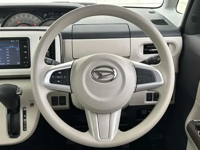 ダイハツ ムーヴ キャンバス G メイクアップ VS SAⅢ 新潟県 2021(令3)年 0.6万km パールホワイトⅢ/ナチュラルベージュマイカメタリック 2トーン 純正ナビ（FM/フルセグTV/BT)/両側パワースライド/コーナーセンサー/全方位カメラ/D席シートヒーター/LEDライト/オートライト/オートハイビーム/ドライブレコーダー/ETC/電格ミラー/衝突軽減/純正フロアマット/アイドリングストップ/横滑り防止/プッシュスタート/スマートキー