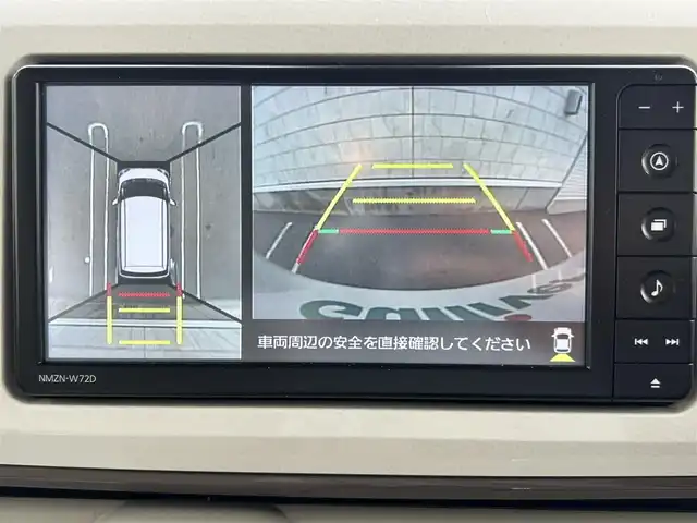 ダイハツ ムーヴ キャンバス G メイクアップ VS SAⅢ 新潟県 2021(令3)年 0.6万km パールホワイトⅢ/ナチュラルベージュマイカメタリック 2トーン 純正ナビ（FM/フルセグTV/BT)/両側パワースライド/コーナーセンサー/全方位カメラ/D席シートヒーター/LEDライト/オートライト/オートハイビーム/ドライブレコーダー/ETC/電格ミラー/衝突軽減/純正フロアマット/アイドリングストップ/横滑り防止/プッシュスタート/スマートキー