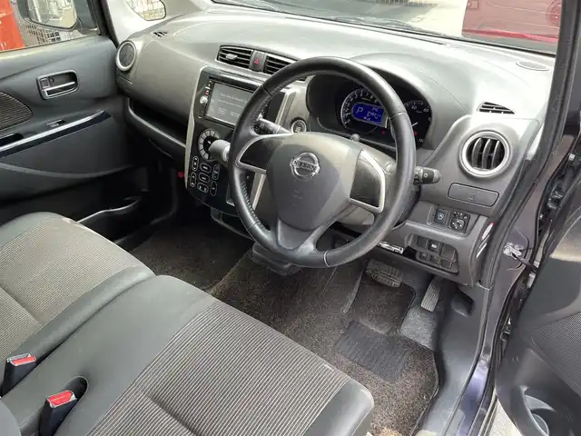 日産 デイズ ハイウェイスターG ターボ 愛知県 2016(平28)年 4.9万km プレミアムパープルP 禁煙車/純正7インチナビ/（Bluetooth/CD/DVD/フルセグテレビ）/前方ドラレコ/ETC/衝突被害軽減ブレーキ/オートライト/オートハイビーム/アイドリングストップ/スマートキー/プッシュスタート
