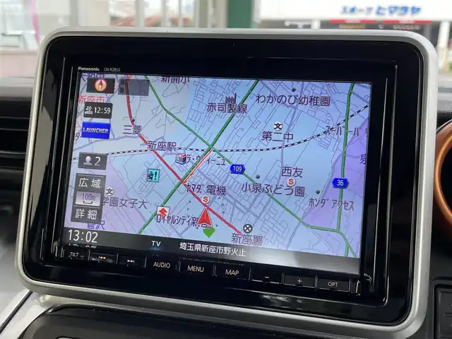 スズキ スペーシア ギア HYBRID XZ 埼玉県 2020(令2)年 4.3万km シフォンアイボリーM /ワンオーナー//社外8型メモリナビ//フルセグTV//全方位カメラ//CD/DVD/Bluetooth//両側パワースライドドア//アダプティブクルーズコントロール//前2席シートヒーター//ビルトインETC//スマートキーx2//LEDヘッドライト//衝突軽減ブレーキ//車線逸脱警報//W.サイド.カーテンエアバッグ//ABS//横滑り防止装置//バックソナー//革巻きステアリング//オートライト//LEDフォグランプ//ルーフレール//プライバシーガラス//ドアバイザー//純正14インチAW//新車時保証書//取扱説明書//ナビ取説