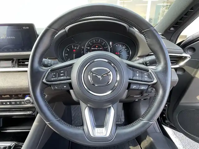 マツダ マツダ６ワゴン XD Lパッケージ 宮崎県 2020(令2)年 6.1万km ジェットブラックマイカ 純正ナビ/(AM.FM.Bluetooth.DVD.CD.USB)/フルセグTV/アラウンドビューカメラ/ETC/前後ドライブレコーダー/レーダークルーズコントロール/シートヒーター/エアシート/ハンドルヒーター/レーンキープアシスト/横滑り防止/オートライト/オートエアコン/電格ミラー/レザーシート/パドルシフト