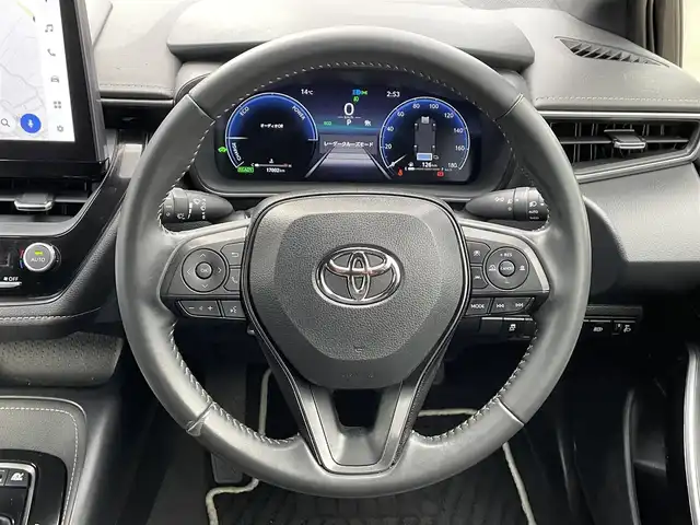 トヨタ カローラツーリング ハイブリッド ダブルバイビー 道南・函館 2022(令4)年 1.7万km アティチュードブラックマイカ /純正ナビ//フルセグTV//ドライブレコーダー//バックカメラ//クルーズコントロール//ETC//レーンキープアシスト//オートハイビーム//コーナーセンサー//LEDヘッドライト//ハーフレザシート