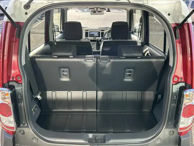 スズキ ハスラー G 愛媛県 2019(令1)年 4.4万km フェニックスレッドパール/ホワイト2トーンルーフ 社外ナビ(TV/DVD/Bluetooth)/ETC/前席シートヒーター/ドライブレコーダー/横滑り防止装置/レーンキープアシスト/ハロゲンヘッドライト/衝突軽減システム