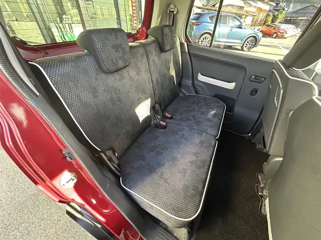 スズキ ハスラー G 愛媛県 2019(令1)年 4.4万km フェニックスレッドパール/ホワイト2トーンルーフ 社外ナビ(TV/DVD/Bluetooth)/ETC/前席シートヒーター/ドライブレコーダー/横滑り防止装置/レーンキープアシスト/ハロゲンヘッドライト/衝突軽減システム