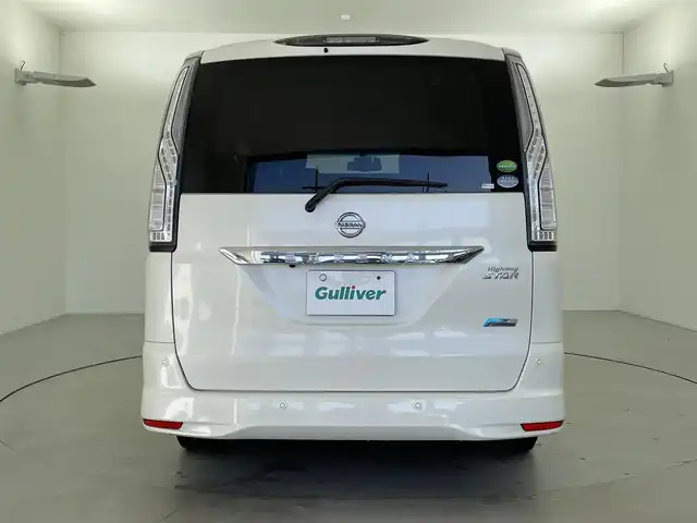 日産 セレナ HWS S HV Vセレ +SeftyⅡ 福井県 2016(平28)年 8万km ブリリアントホワイトパール 純正ナビ/【AM/FM/CD/DVD/Bluetooth/フルセグTV】/アラウンドビューモニター/ETC/両側電動スライドドア/衝突軽減ブレーキ/レーンキープアシスト/アイドリングストップ/オートライト/プッシュスタート/スマートキー