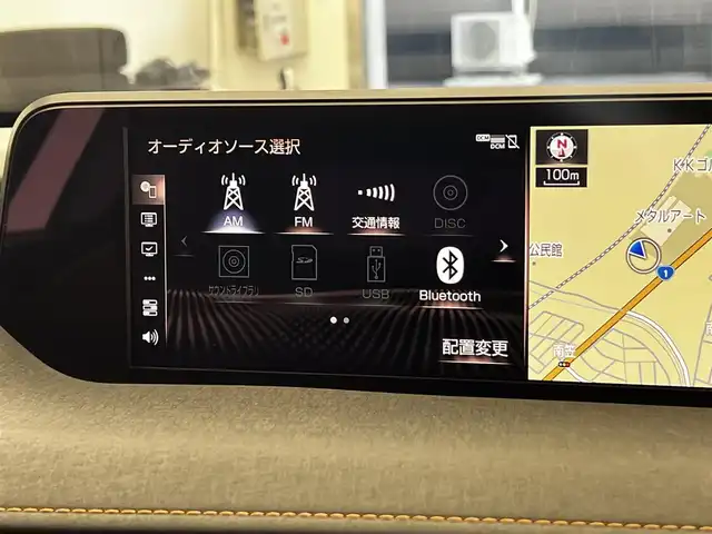 レクサス ＵＸ 200 バージョンC 滋賀県 2021(令3)年 2.3万km ソニックチタニウム 12.3インチ純正ナビ/Bluetooth/CD/DVD/USB/フルセグTV/フロント/サイド/バックカメラ/パワーリアゲート/パワーシート/シートヒーター/ステアリングヒーター/MTモード付AT/前後ソナー/オートハイビーム/LEDヘッドライト/前後ドライブレコーダー/ビルトインETC2.0