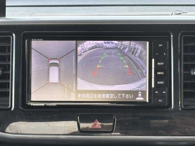 三菱 ｅＫスペース カスタムT セーフティパッケージ 愛知県 2017(平29)年 8.9万km シルキーホワイト /禁煙//純正15AW//ナビ/CD/DVD/BT/MSV/USB/フルセグ//全方位モニター//前後ドライブレコーダー//ETC//両側パワースライドドア//リアサーキュレーター//衝突軽減ブレーキ//クルーズコントロール//アイドリングストップ//横滑り防止装置//盗難防止装置//LEDオートライト//オートハイビーム//フォグランプ//オートリトラウィンカーミラー//防眩ミラー//革巻きステアリング//ステアリングスイッチ//バニティミラー//純正フロアマット//純正ドアバイザー//スペアスマートキー//新車時保証書//取扱説明書//スタッドレス付AW積込