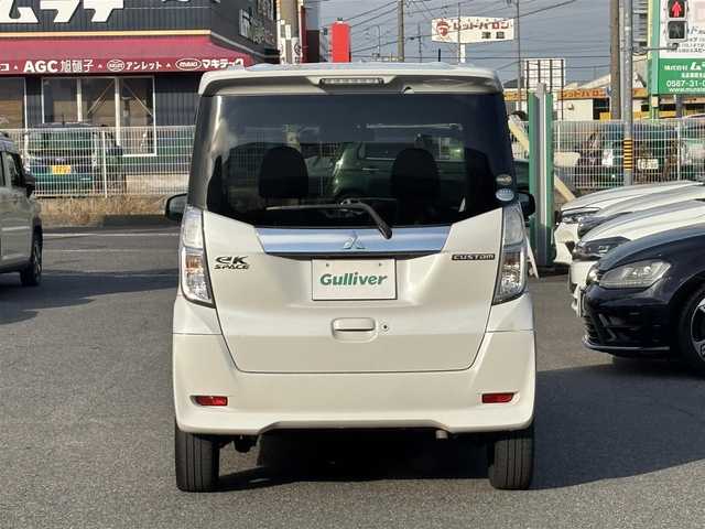 三菱 ｅＫスペース カスタムT セーフティパッケージ 愛知県 2017(平29)年 8.9万km シルキーホワイト /禁煙//純正15AW//ナビ/CD/DVD/BT/MSV/USB/フルセグ//全方位モニター//前後ドライブレコーダー//ETC//両側パワースライドドア//リアサーキュレーター//衝突軽減ブレーキ//クルーズコントロール//アイドリングストップ//横滑り防止装置//盗難防止装置//LEDオートライト//オートハイビーム//フォグランプ//オートリトラウィンカーミラー//防眩ミラー//革巻きステアリング//ステアリングスイッチ//バニティミラー//純正フロアマット//純正ドアバイザー//スペアスマートキー//新車時保証書//取扱説明書//スタッドレス付AW積込