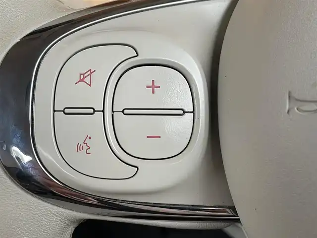 フィアット ５００ ツインエア ポップ 高知県 2017(平29)年 3.2万km ビアンコ・ガーラ ディスプレイオーディオ/BT/AM/FM/ドラレコ/ETC/アイドリングストップ