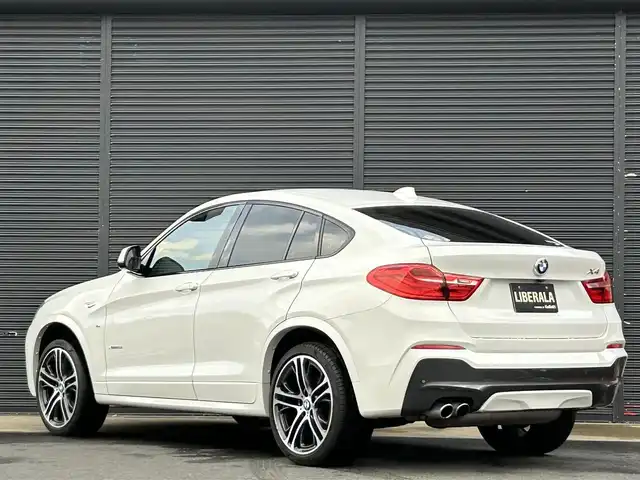 ＢＭＷ Ｘ４ xDrive 28i Mスポーツ 茨城県 2016(平28)年 5万km アルピンホワイトⅢ 後期　/インテリジェントＳＦＴ　/ＬＤＷ　/ＬＣＷ　/ＡＣＣ　/３６０度カメラ　/ＯＰ２０ｉｎＡＷ　/茶革　/シートヒーター　/ＰＷシート　/ＰＷテールゲート　/ＬＥＤ　/ナビ　/１２セグ　/ＢＴ　/ＵＳＢ　/ＤＶＤ　/ＥＴＣ　/禁煙車