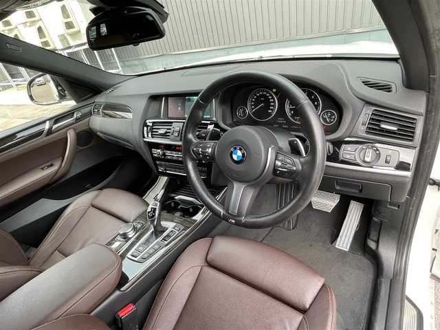 ＢＭＷ Ｘ４ xDrive 28i Mスポーツ 青森県 2016(平28)年 5万km アルピンホワイトⅢ /4WD/ターボ/後期　/インテリジェントＳＦＴ　/ＬＤＷ　/ＬＣＷ　/ＡＣＣ　/３６０度カメラ　/ＯＰ２０インチアルミホイール/茶革シート/前席シートヒーター/ＰＷシート　/パワーバックドア　/HIDオートライト/オートワイパー/ヘットライトウオッシャー/純正HDDナビ　/　(フルセグTV/DVD/Bt/AUX/USB)/ＥＴＣ　/革巻きステア/パドルシフト/オーディオ/ステアスイッチ/ヒルクライムアシスト/前後バンパーソナー/純正フロアマット/ウインカーミラー /純正ドラレコ/電格調整ミラー/リア7面スモークフィルム/W/サイド/カーテンエアバッグ /ABS/スマートキーx2/保証書/取説