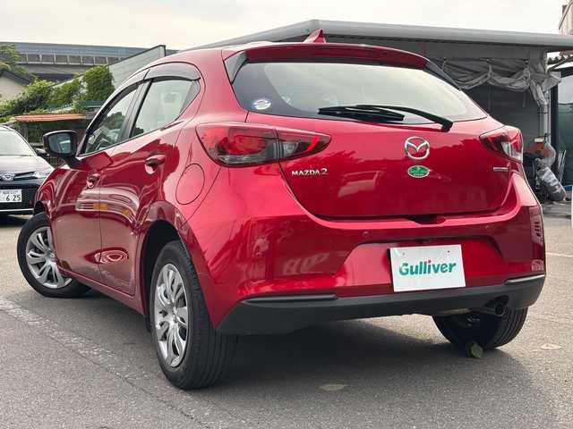 マツダ マツダ２ 15S 福岡県 2020(令2)年 3.4万km ソウルレッドクリスタルM ワンオーナー/純正ナビ/（AM/FM/CD/DVD/SD/USB/AUX/Bluetooth/ワンセグTV）/レーンキープ/横滑り防止/パーキングアシスト/アイドリングストップ/ハンズフリー/ドライブレコーダー/純正フロアマット/プッシュスタート/オートライト/電格ミラー/保証書/取扱説明書