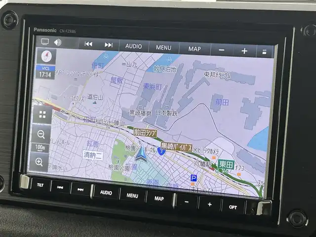 スズキ ジムニー シエラ JC 福岡県 2023(令5)年 1.3万km ピュアホワイトP 純正ナビ（ＢＴ，フルセグＴＶ）　/ＥＴＣ　/３６０°ドライブレコーダー　/スズキセーフティサポート　/クルーズコントロール　/衝突軽減ブレーキ　/レーンキープ　/ヒルディセントコントロール　/シートヒーター　/ＬＥＤ