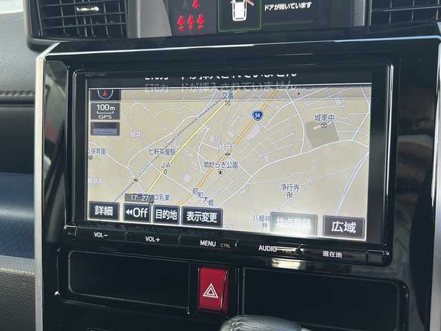 トヨタ タンク カスタムG－T 広島県 2017(平29)年 4.5万km マゼンタベリーマイカM 衝突軽減ブレーキ/レーンキープアシスト/純正9インチナビ　/CD/DVD/フルセグTV/Bluetooth　/バックカメラ/クルーズコントロール　　/コーナーセンサー/純正ドライブレコーダー/両側パワースライドドア/LEDライト/オートライト/フォグライト/純正15インチアルミホイール/純正フロアマット/後席サンシェード/スマートキー