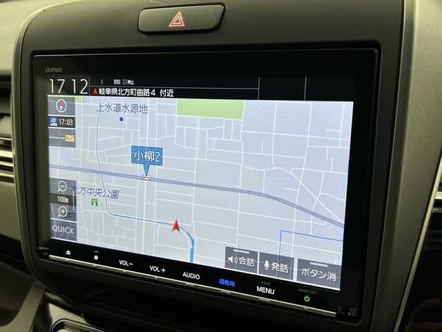 ホンダ フリード ハイブリット モデューロX ホンダセンシング 岐阜県 2018(平30)年 5.2万km プレミアムスパークルブラックパール ホンダセンシング/・衝突軽減ブレーキ/・レーンキープ/・アダプティブクルーズコントロール/・誤発進抑制機能/・先行車発進お知らせ/・標識認識機能/純正8インチインターナビ/・フルセグ/BT/CD/DVD/バックカメラ/両側パワースライドドア/純正ドライブレコーダー/ハーフレザーシート/革巻きステアリング/・ステアリングスイッチ/LEDヘッドライト/・フォグランプ/プッシュスタート/スマートキー/モデューロフロアマット/モデューロ15インチAW/ドアバイザー