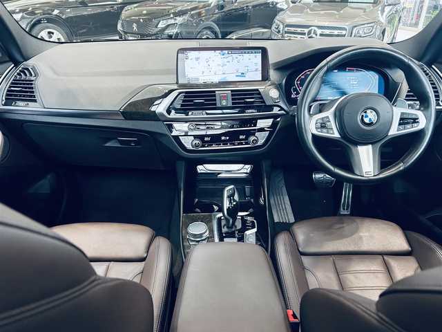 ＢＭＷ ＢＭＷ Ｘ３ xDrive20d Mスポーツ 大阪府 2020(令2)年 5万km 黒 ハイラインP/サンルーフ/HUD/ハーマンカードン/ACC/茶革シート/パワーシート/シートヒーター/Dシートメモリ/純正ナビ/TV/３６０度カメラ/applecarplay/純正20インチAW/LEDヘッドライト/電動リアゲート/ブラインドスポット/パドルシフト/ワイヤレス充電