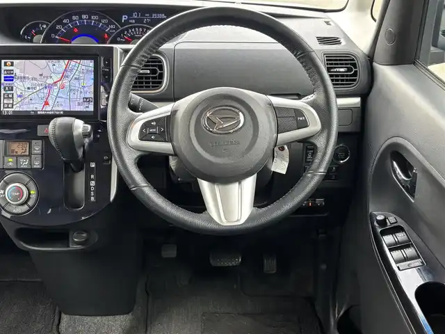 ダイハツ タント カスタムRS トップED LTD SAⅢ 福岡県 2018(平30)年 4万km パールホワイトⅢ 純正8型ナビ(BT/CD/DVD)/フルセグTV/パワースライドドア(両側)/パノラマモニター/ビルトインETC/コーナーセンサー/スマートアシスト3/・衝突回避支援ブレーキ機能/・衝突警報機能(対車両/歩行者)/・車線逸脱警報機能/・誤発進抑制制御機能/・先行車発進お知らせ機能/・オートハイビーム/ターボ/LEDヘッドランプ/本革巻きステアリング/ステアリングスイッチ/合皮/ファブリックコンビシート/運転席シートヒーター/純正15インチアルミホイール/スマートキー/プッシュボタンスタート/禁煙車