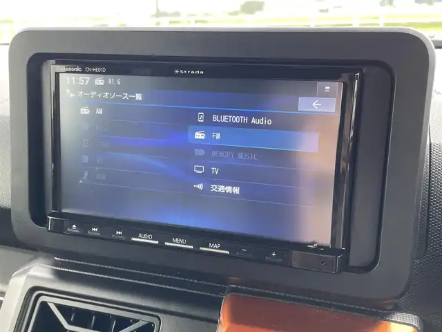 ダイハツ タフト G ターボ 佐賀県 2022(令4)年 1.9万km レイクブルーメタリック スカイフィールトップ/社外SDナビゲーション/・AM/FM/Bluetooth/CD/DVD/フルセグTV/バックカメラ/電動パーキングブレーキ/オートホールド機能/シートヒーター/社外車高調/プッシュスタート/スマートキー/革巻きステアリング/LEDヘッドライト/・オートマチックハイビーム/純正15インチアルミホイール/純正フロアマット/新車保証書/取扱説明書/スペアキー1本/スマートアシスト/・衝突警報機能（対車両・対歩行者）/・衝突回避支援ブレーキ機能（対車両・対歩行者）/・誤発進抑制制御機能（前方・後方）/・車線逸脱警報機能/・車線逸脱抑制制御機能/・ふらつき警報機能/・先行車発進お知らせ機能/・標識認識機能