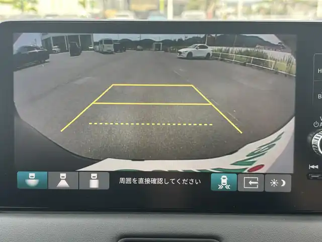ホンダ ヴェゼル ハイブリッド e:HEV Z 岡山県 2025(令7)年 0.1千km クリスタルブラックパール 登録時走行距離4km/純正9インチナビ/フルセグTV(AM.FM.TV.BT)/バックカメラ/ETC2.0/ブラインドスポットモニター/シートヒーター/ステアリングヒーター/クリアランスソナー/衝突軽減ブレーキ/レーダークルーズコントロール/レーンキープアシスト/オートライト/アイドリングストップ/電動リアゲート/18インチ純正AW